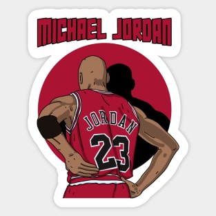 Michael Jordan 23 Sticker
